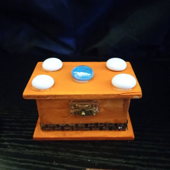 LOT OF 7 - Jewelry Box Puzzle Box Coin Tray Home Decor - Picture 7 of 10